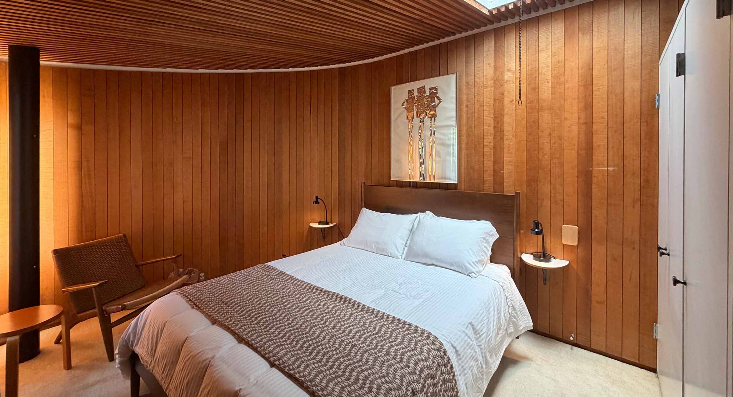 The Folly bedroom 2 with queen bed
