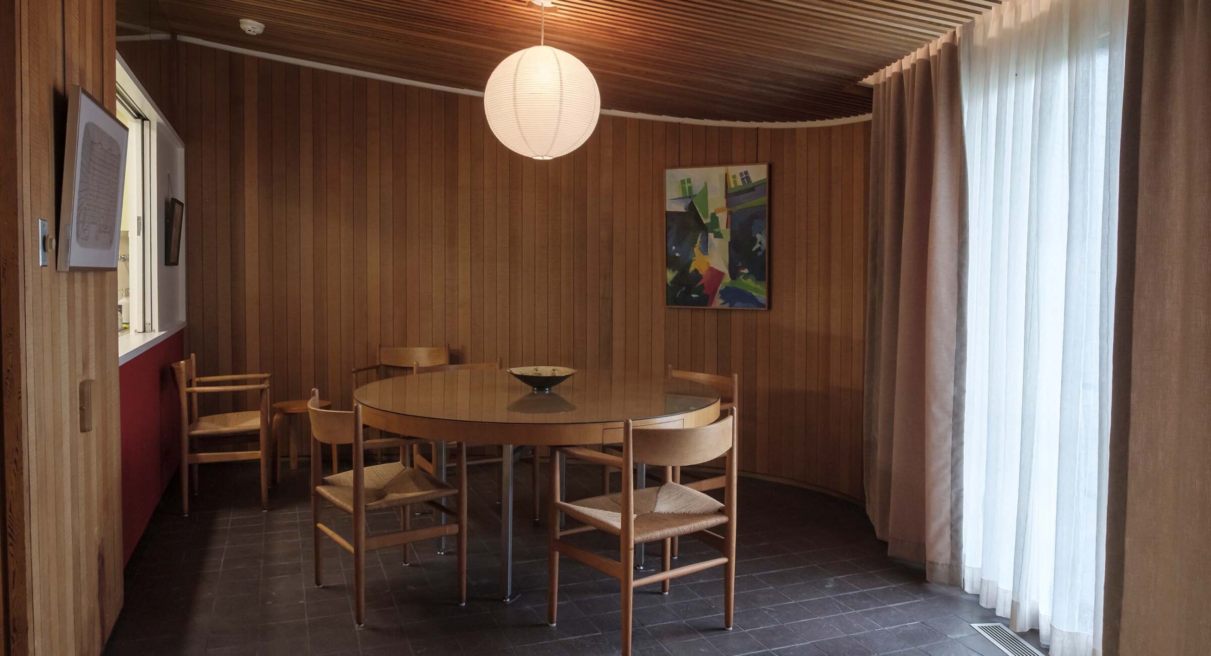 The Folly dining area